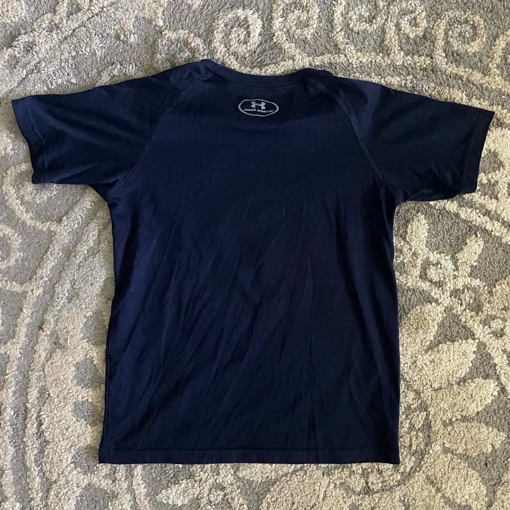 Virginia Cavaliers UVA NCAA X Under Armour Kids HeatGear T-Shirt Youth Medium - Picture 5 of 6
